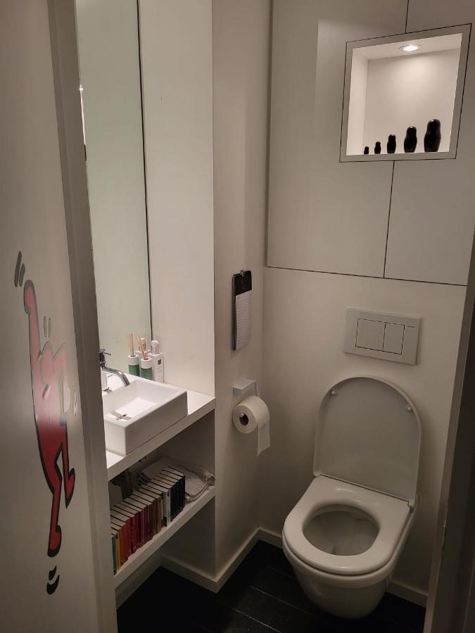 Gezellige Moderne Woning Met Zwemvijver 哈勒 外观 照片